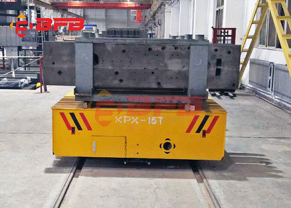La puissance de batterie de PLC 50ton a motorisé les véhicules ferroviaires pour l'usine de moule