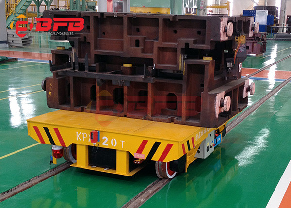 Rail industriel de chariot de transfert de batterie d'entrepôt d'atelier d'application de projet pour le moule