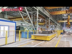 20T Véhicule à guidage automatique, transfert de roues en PU intelligent sans voie