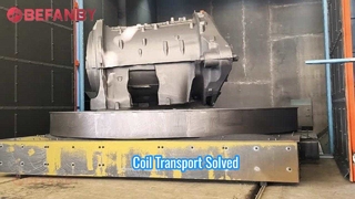 Chariot de transfert sur Rail à charge lourde de 80 tonnes, chariot de transfert électrique à amarrage multidirectionnel Flexible