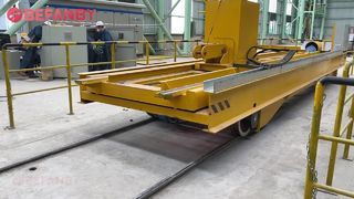 Véhicule d'accueil et de transfert multifonctionnel, chariot de transfert électrique à charge lourde