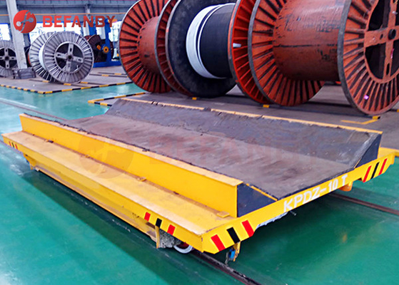 Metal Factory 25t Electric Steel Coil Transfer Trolley