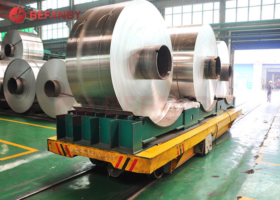 Metal Factory 25t Electric Steel Coil Transfer Trolley