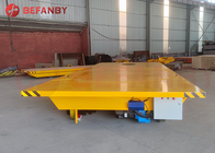 Workshop Steerable Transfer Cart With Rails Scissor Lifting