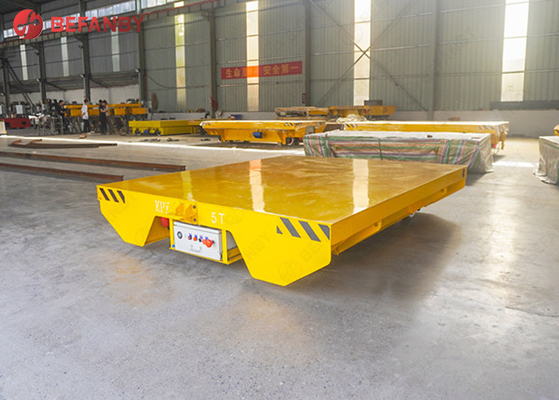 Q235 Battery Powered 6T Self Propel Rail Transfer Cart