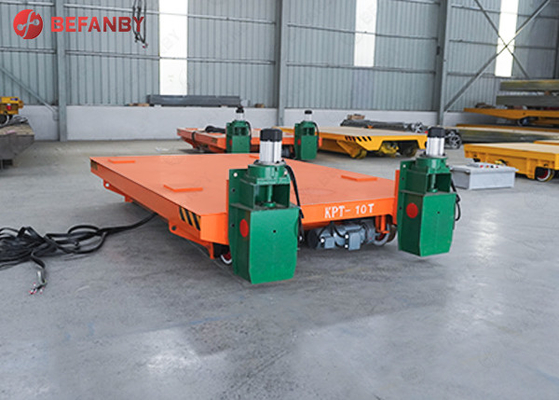 AC Motor Aluminium Plant Materials Transfer Trolley