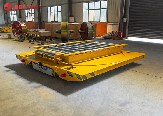 Electric rail transporter car