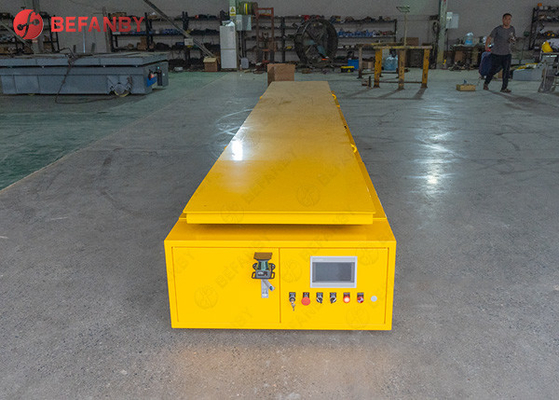 Vehicle Handling 20m/Min Q235 Trackless Transfer Cart