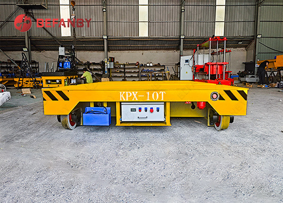 25 Ton High Temperature Proof With Hydraulic Dump Function Transfer Cart