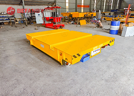 25 Ton High Temperature Proof With Hydraulic Dump Function Transfer Cart