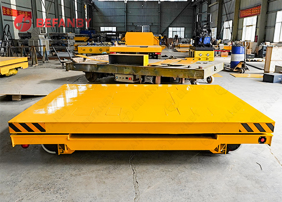 25 Ton High Temperature Proof With Hydraulic Dump Function Transfer Cart
