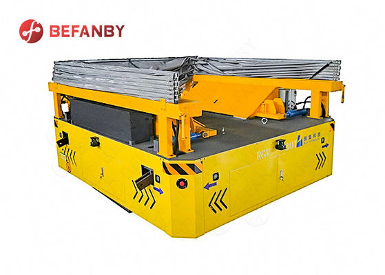 30 Tonne For Boiler Factory Coil Device RGV Robot Transfer Cart
