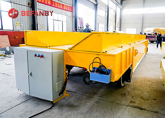 Customized Coil Transfer Carts For Steel Pipe Factory