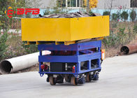 Crane Work Hydraulic Lifting Transfer Cart With Large Table Electric Power