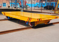 Steel Factory Apply Metallurgy Transport Bed Trolley On Railway
