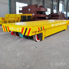 Cable Drum Rail Transfer Cart , Power Electric Motorized Material Handling Carts