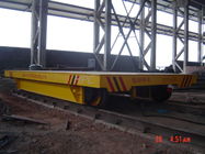 Q235 Steel Heavy Load Shipyard Transporter , Mounted Industrial Transfer Car
