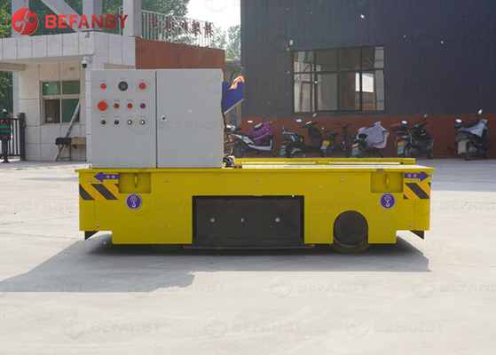 Customized Steel Welding Frame Transformer Plant Railless Transfer Carts