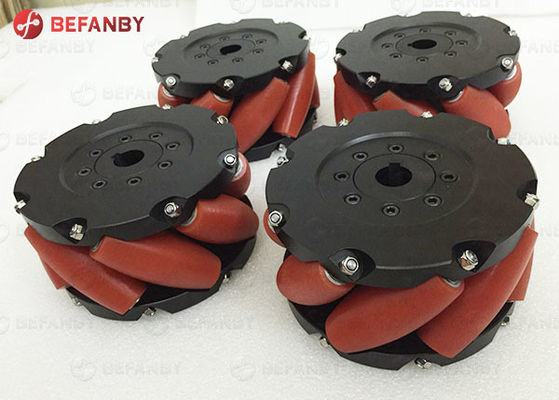360 degrés 380 mm roue omnidirectionnelle Mecanum 15 pouces pour chariot AGV