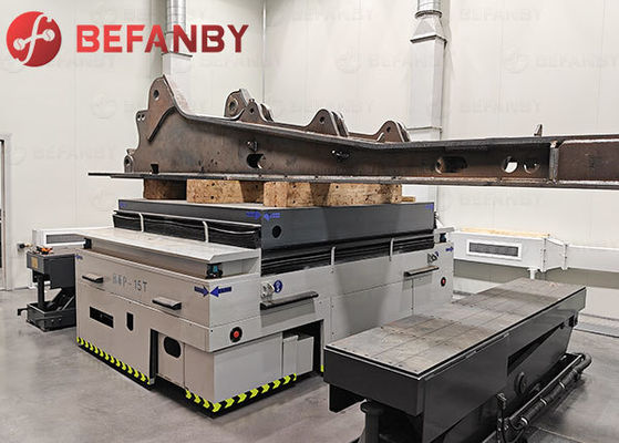 Traction à deux roues avec ascenseur Utilisation dans le véhicule de transfert sans rails d'usine