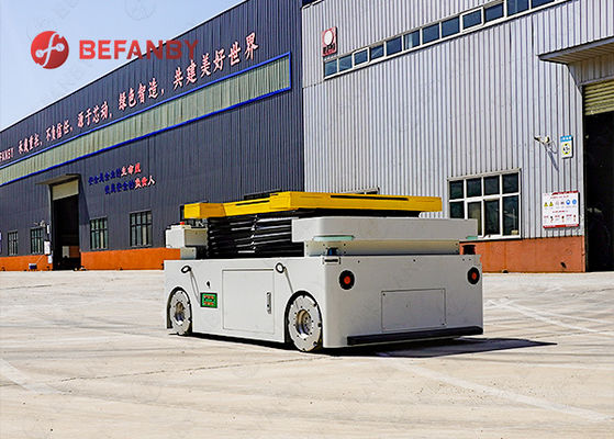 1.5 tonnes de roue mécanique intelligente sans voie avec robot AGV élévateur