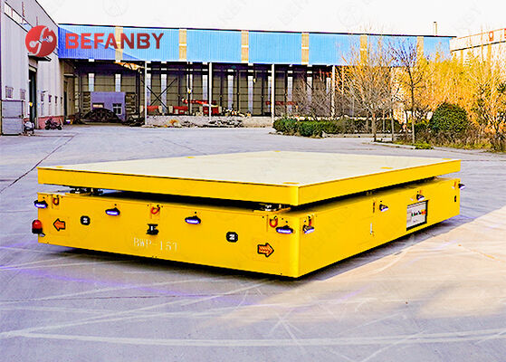 Carton de transfert hydraulique professionnel de capacité de charge de 15 T avec télécommande sans fil et système de levage hydraulique