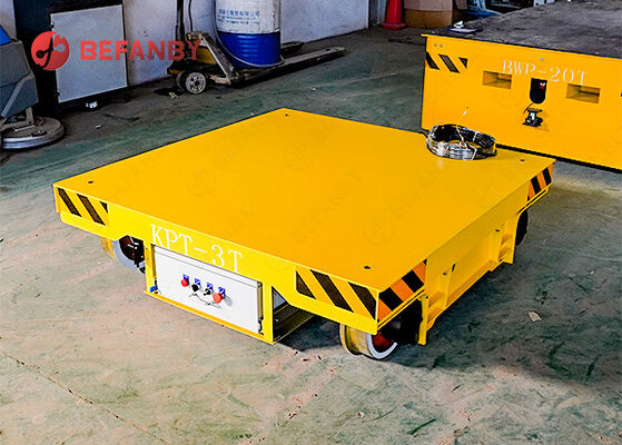Customized 3 Ton Capacity Transfer Cart With Mobile Reel Operated