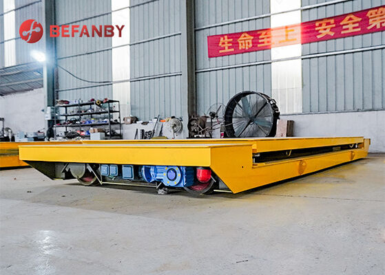 China Supplied Telecontrol Operate  Cable Reel Rail Transfer Trolley