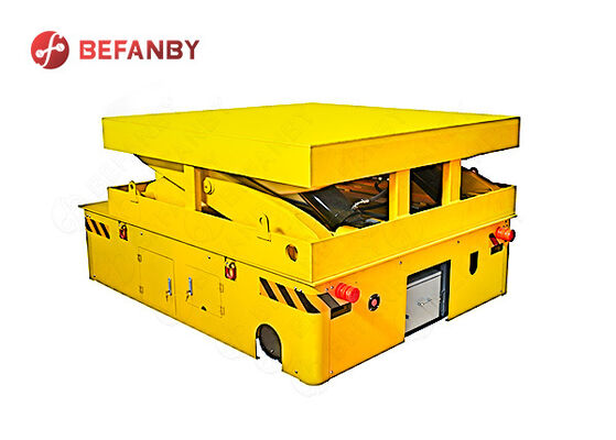 Steerable Lift Trackless Transfer Trolley With Smart Control