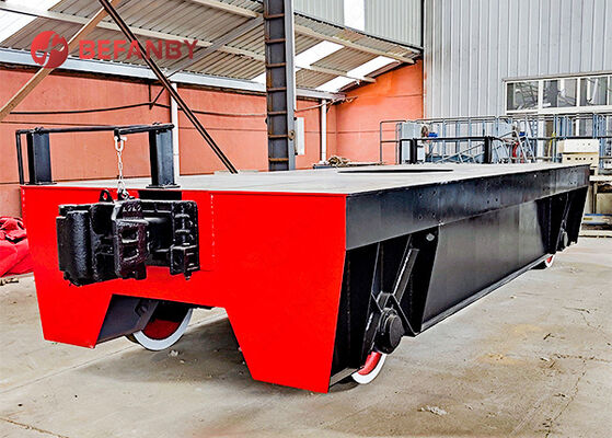 Customized Electrical Rail Transfer Cart For Mold Factory
