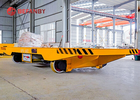 Custom Designed Cart Body 16t Rail Transfer Trolley 