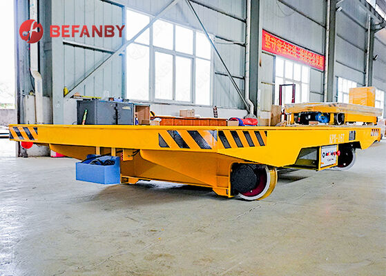 Custom Designed Cart Body 16t Rail Transfer Trolley 
