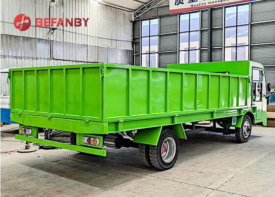 Customized Tackless Material Transport Trolley With Steering Wheel