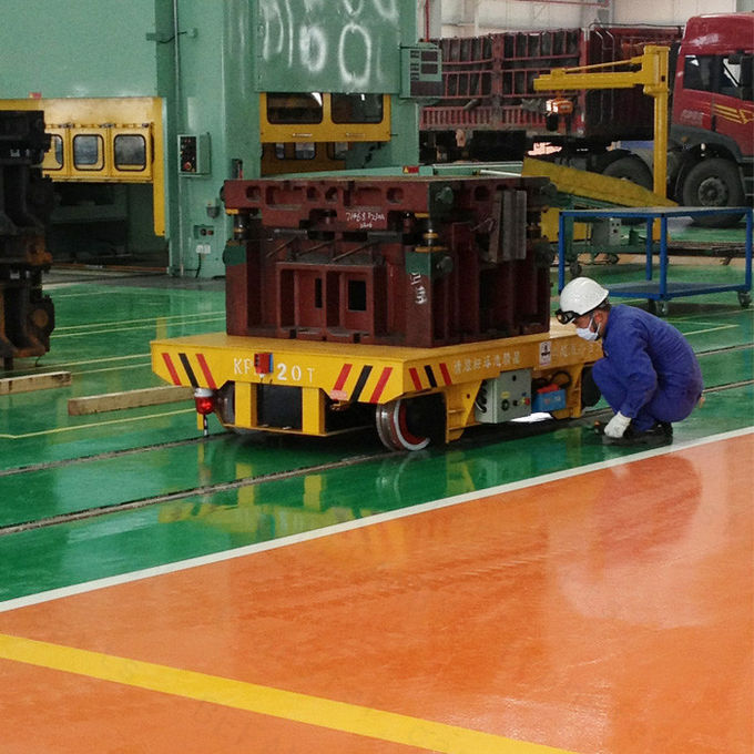  Chariots à piles exploités électriques de transfert pour l'usine de chantier naval