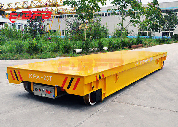 grand chariot de rapport de transfert de batterie de travail d'entrepôt d'industrie sidérurgique de la capacité 20t pour la manipulation matérielle