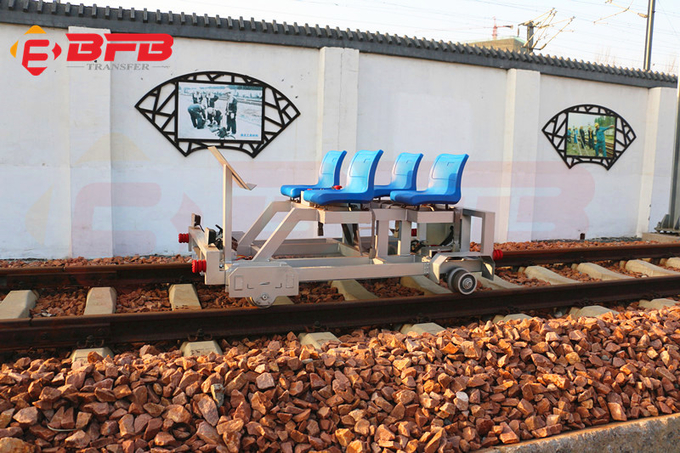 Chariot ferroviaire électrique adapté aux besoins du client de détection de faille de rail avec la capacité de charge de Seat 1-500T
