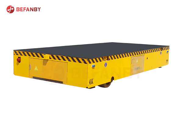25 adaptés aux besoins du client Ton Transport Coil Cart Trackless sur le plancher de ciment